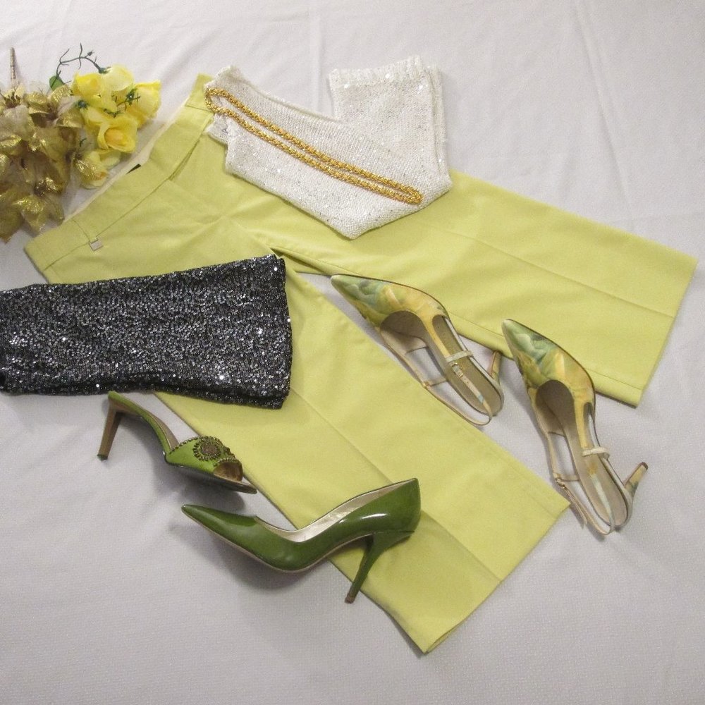💕💕 BCBG MAXAZRIA ¾ SLACKS/TROUSERS – VINTAGE – NWOT – SIZE 4 💕💕